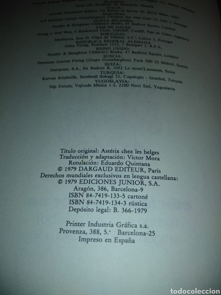 Tebeos: Ast&eacute;rix en B&eacute;lgica, a&ntilde;o 1979 - Foto 3