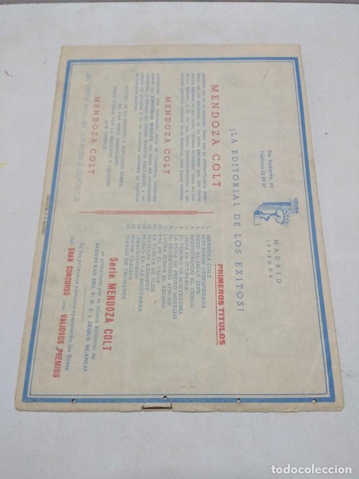 Tebeos: ORIGINAL MENDOZA COLT/EDITORIAL ROLLAN N&ordm;16. - Foto 2