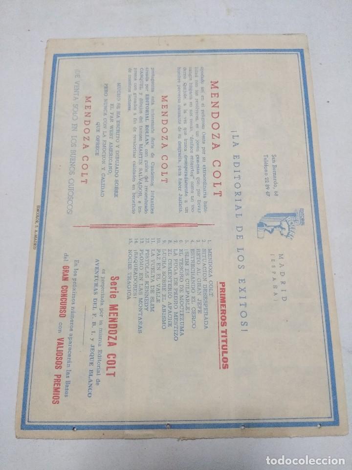 Tebeos: ORIGINAL MENDOZA COLT/EDITORIAL ROLLAN N&ordm;15. - Foto 2