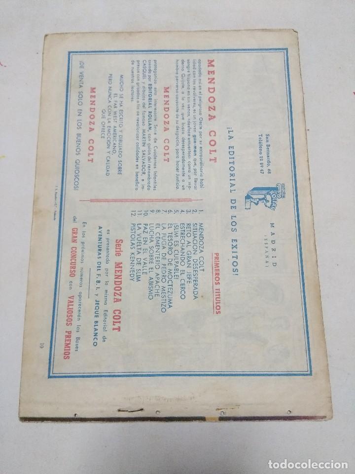 Tebeos: ORIGINAL MENDOZA COLT/EDITORIAL ROLLAN N&ordm;10. - Foto 2