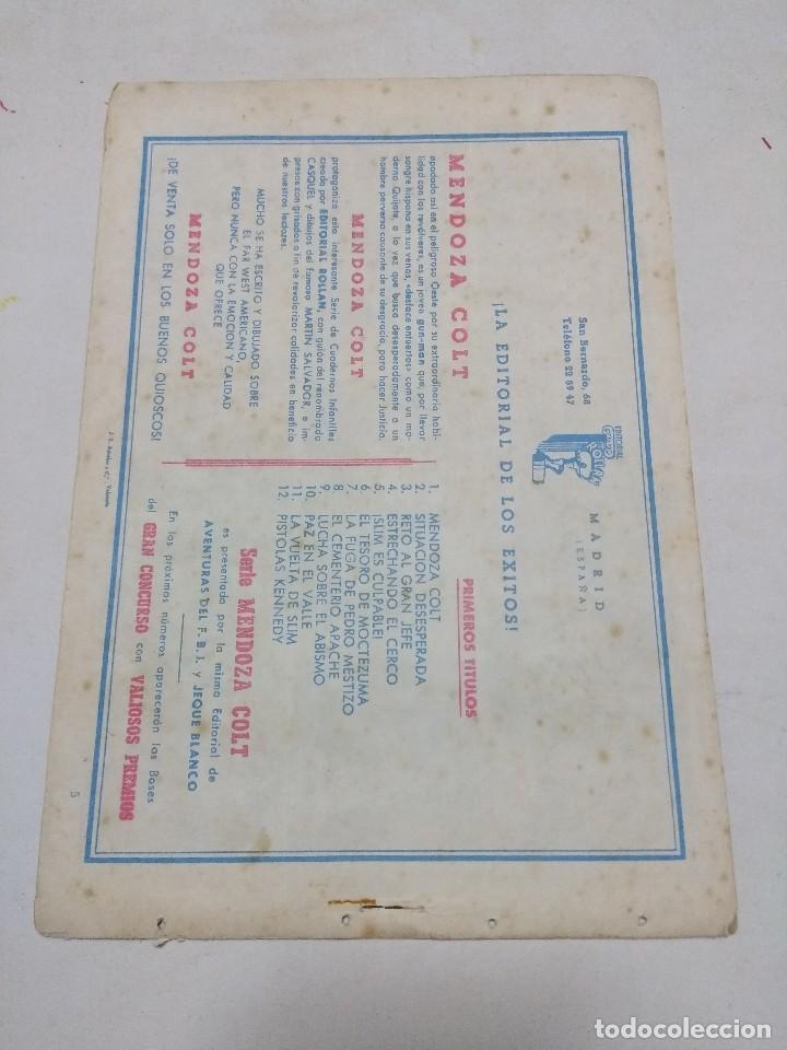 Tebeos: ORIGINAL MENDOZA COLT/EDITORIAL ROLLAN N&ordm;5. - Foto 2