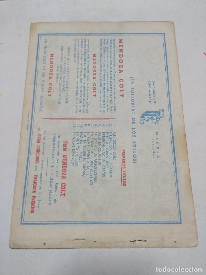 Tebeos: ORIGINAL MENDOZA COLT/EDITORIAL ROLLAN N&ordm;11. - Foto 2