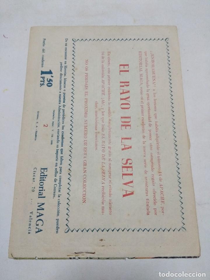 Tebeos: ORIGINAL RAYO DE LA SELVA/EDITORIAL MAGA N&ordm;2. - Foto 2