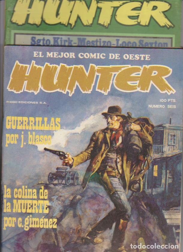 Tebeos: Hunter n&ordm; 6 . Riego Ediciones. - Foto 1