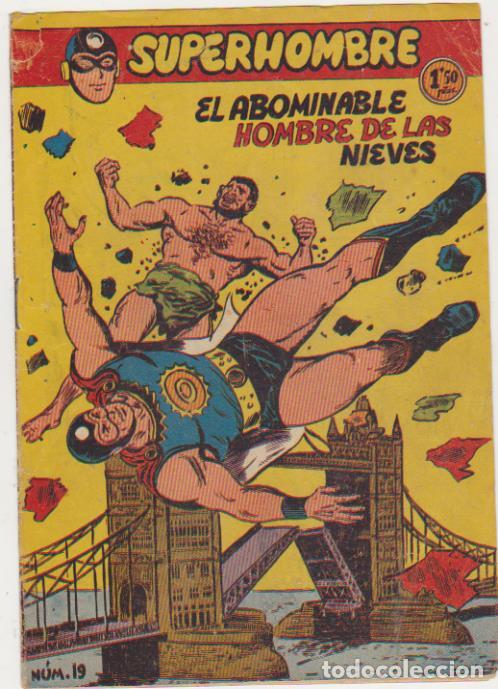 Tebeos: Superhombre n&ordm; 19. Ferma 1957. - Foto 1