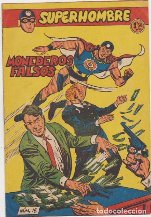Tebeos: Superhombre n&ordm; 15. Ferma 1957. - Foto 1