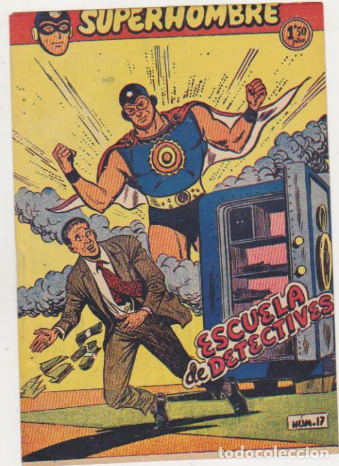 Tebeos: Superhombre n&ordm; 17. Ferma 1957. DIF&Iacute;CIL.. - Foto 1