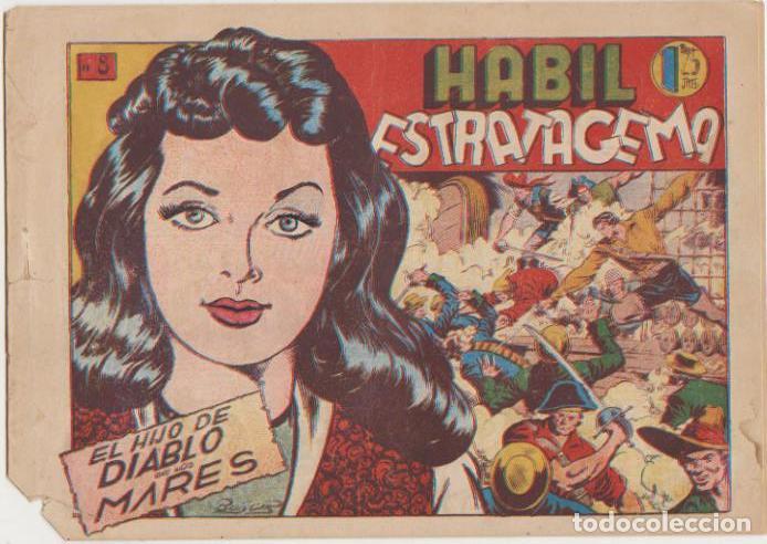 Tebeos: El Hijo del Diablo de los Mares n&ordm; 8. Toray 1949. DIF&Iacute;CIL - Foto 1
