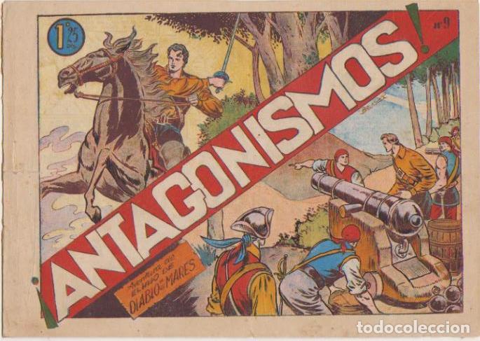 Tebeos: El Hijo del Diablo de los Mares n&ordm; 9. Toray 1949. - Foto 1