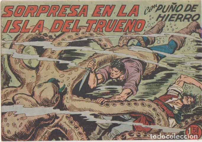 Tebeos: Pu&ntilde;o de Hierro n&ordm; 9. Maga 1957. - Foto 1