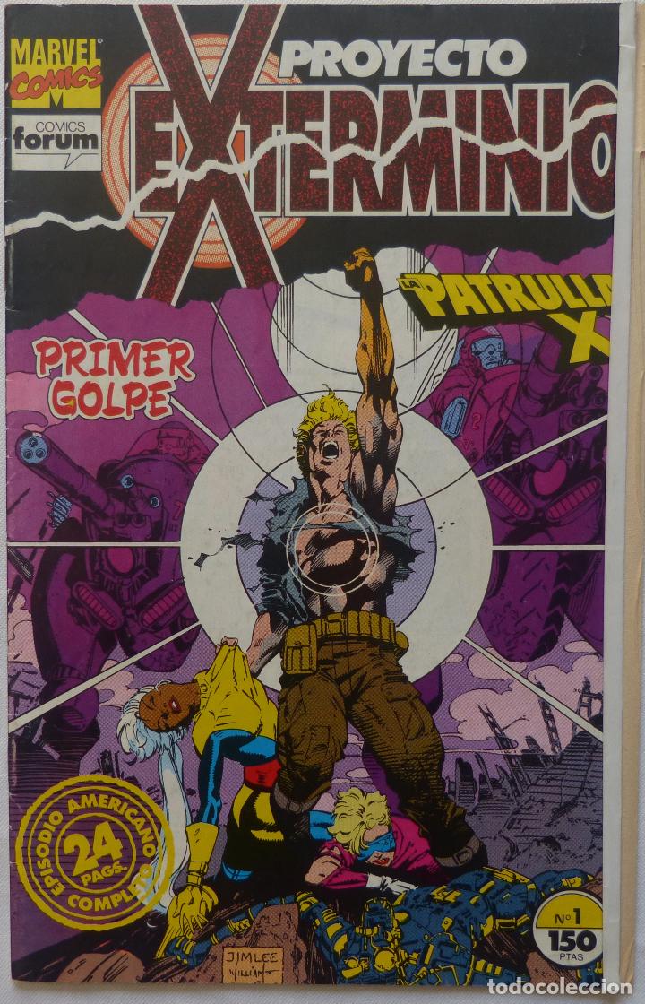 Tebeos: Comic Proyecto Exterminio, Numero 1,Marvel comics,Patrulla X, Stan Lee - Foto 1
