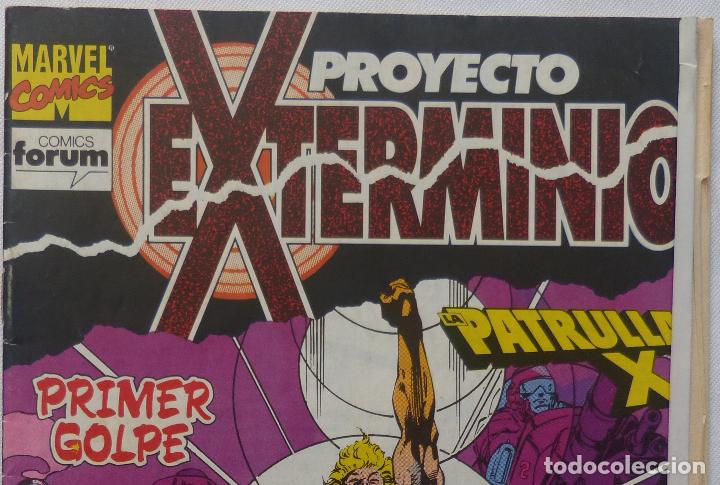 Tebeos: Comic Proyecto Exterminio, Numero 1,Marvel comics,Patrulla X, Stan Lee - Foto 4