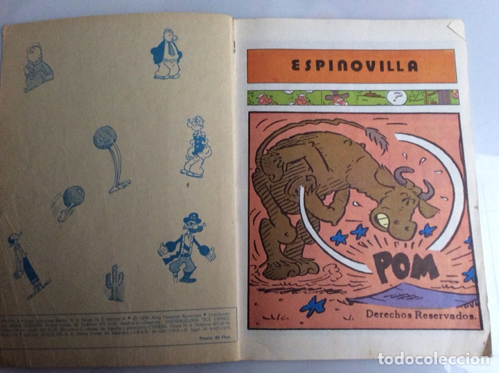 Tebeos: POPEYE N&ordm; 3 -ED. EDICIONES MAISAL - Foto 2