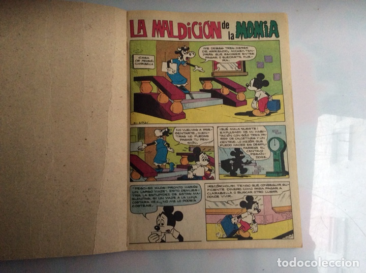 Tebeos: MICKEY - LA MALDICION DE LA MOMIA -ED. EDITORIAL UNIVERSO - Foto 3