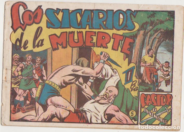 Tebeos: Castor El Invencible n&ordm; 5. Marco 1951 - Foto 1