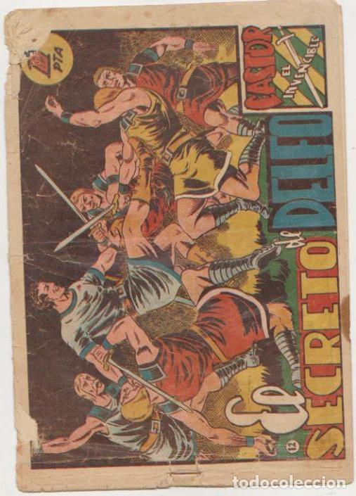 Tebeos: Castor El Invencible n&ordm; 12. Marco 1951 - Foto 1