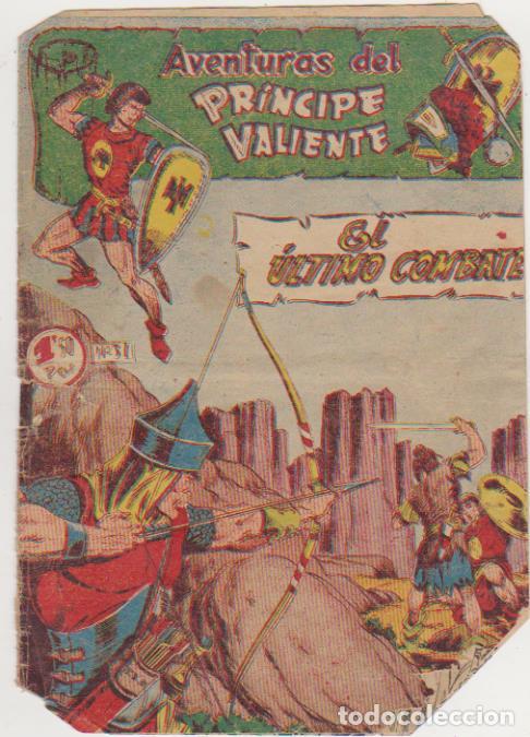 Tebeos: El Pr&iacute;ncipe Valiente n&ordm; 31. Ferma 1956 - Foto 1