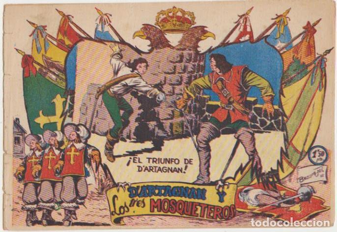 Tebeos: D&acute;Artagnan y Los Tres Mosqueteros n&ordm; 3. Ferma 1955 - Foto 1