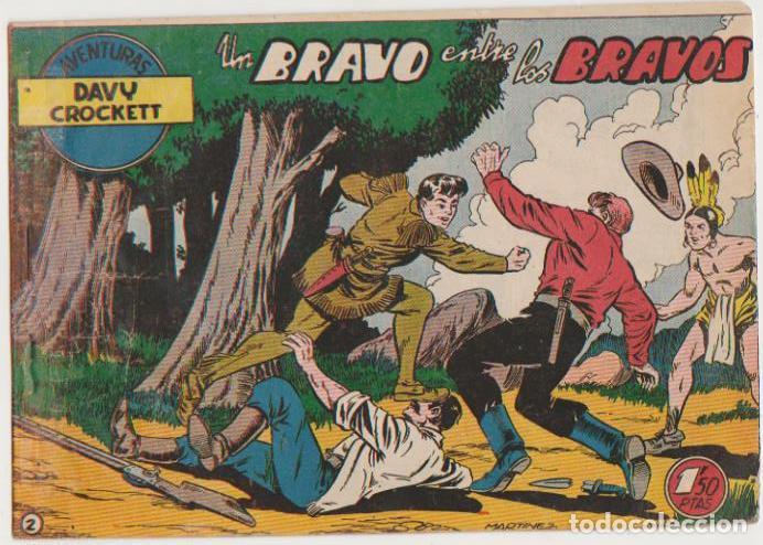 Tebeos: Davy Crocket n&ordm; 2. Ferma 1958 - Foto 1