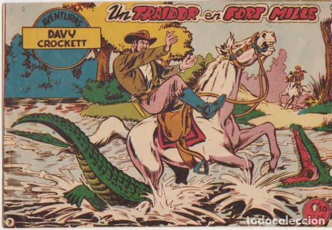 Tebeos: Davy Crocket n&ordm; 7. Ferma 1958 - Foto 1