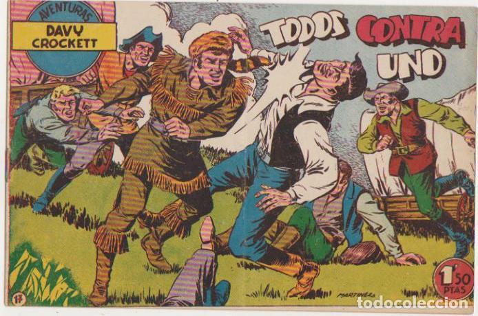Tebeos: Davy Crocket n&ordm; 17. Ferma 1958 - Foto 1
