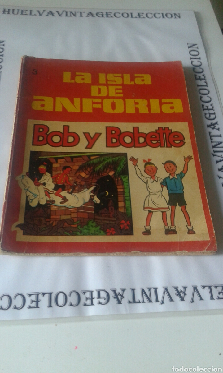 Tebeos: Bob y Bobette, la isla de anforia. - Foto 1