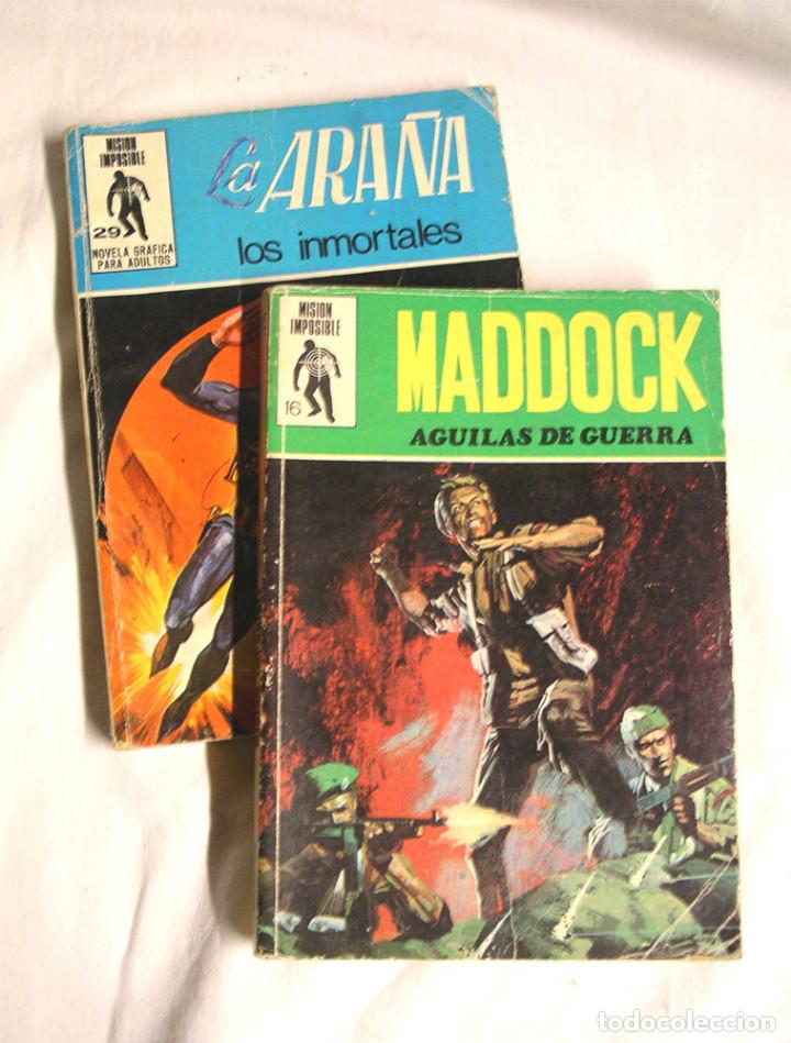 Tebeos: Mision Imposible n&ordm; 16 y 29, Maddock y La Ara&ntilde;a - Foto 1
