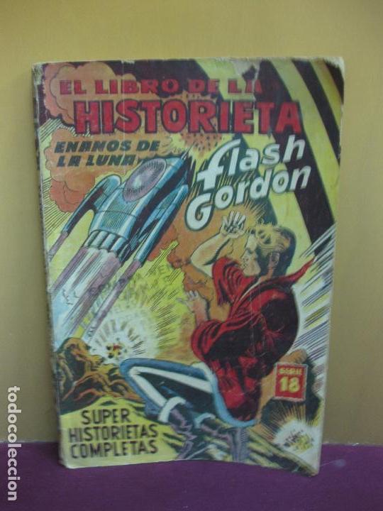 Tebeos: FLASH GORDON. EL LIBRO DE LA HISTORIETA SERIE 18. PIF-PAF. TOR 1958 - Foto 1