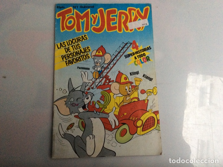 Tebeos: TOM Y JERRY N&ordm; 1 -EDITA : SARPE - Foto 1