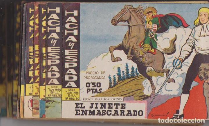 Tebeos: Hacha y Espada. Maga 1961. Lote de 38 ejemplares. - Foto 1