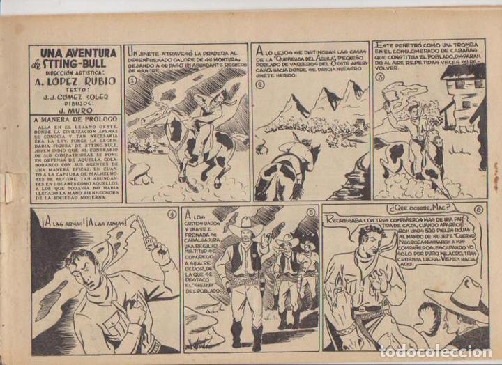 Comics: Una Aventura de Sitting-Bull. 194?