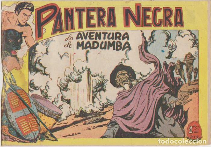 Tebeos: Pantera Negra n&ordm; 36. Maga 1956. - Foto 1