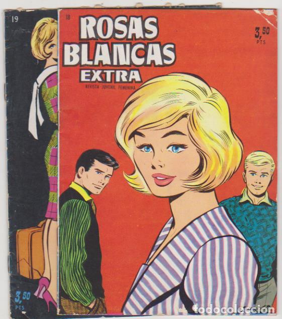 Tebeos: Rosas Blancas n&ordm; 18 y 19. Toray 1958 - Foto 1