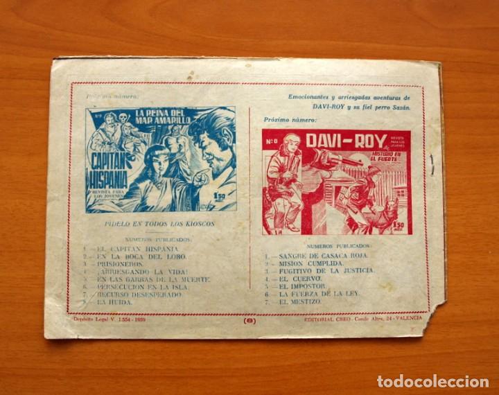 Tebeos: Capit&aacute;n Hispania - N&ordm; 8, La huida - Editorial Creo 1959 - Foto 7
