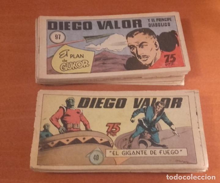 Tebeos: DIEGO VALOR EDICIONES CID Lote de 43 n&uacute;meros - Foto 1