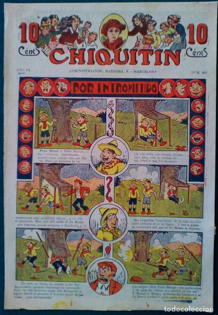 Tebeos: EL CHIQUITIN N&ordm; 4O3 - Foto 1