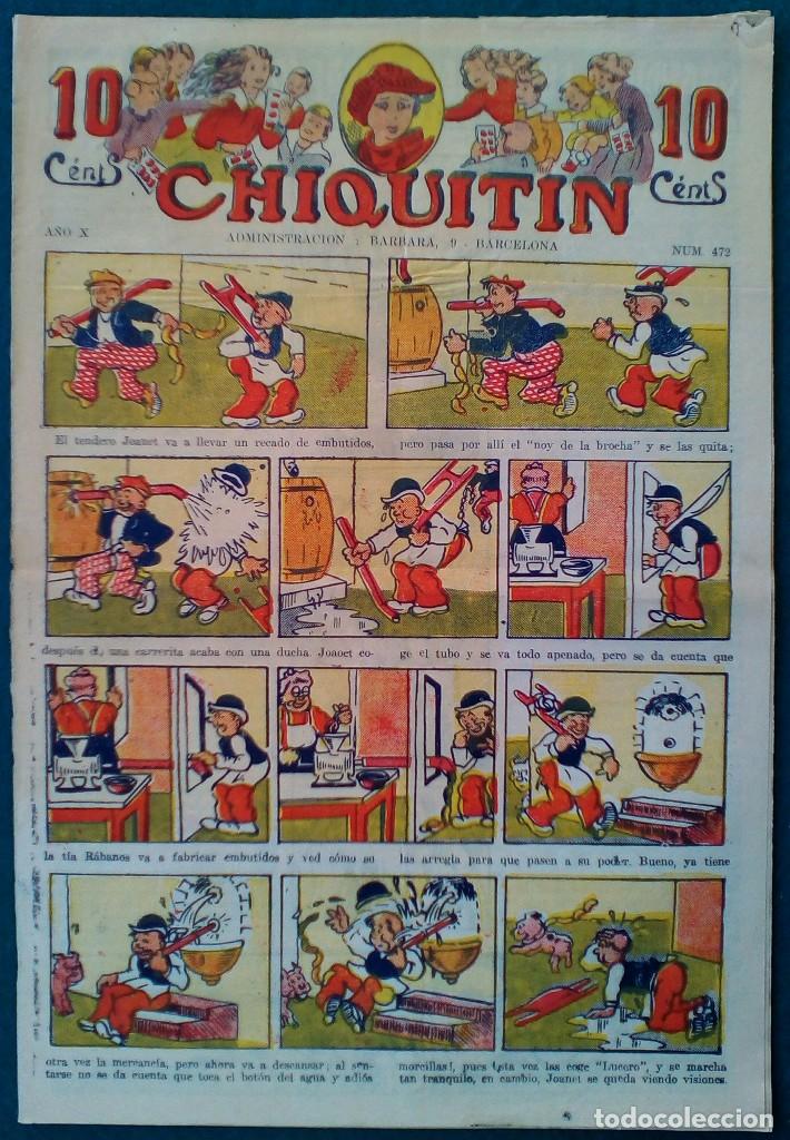 Tebeos: CHIQUITIN N&ordm; 472 - Foto 1