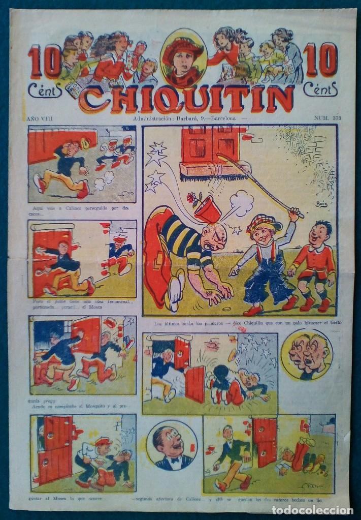 Tebeos: CHIQUITIN N&ordm; 379 - Foto 1