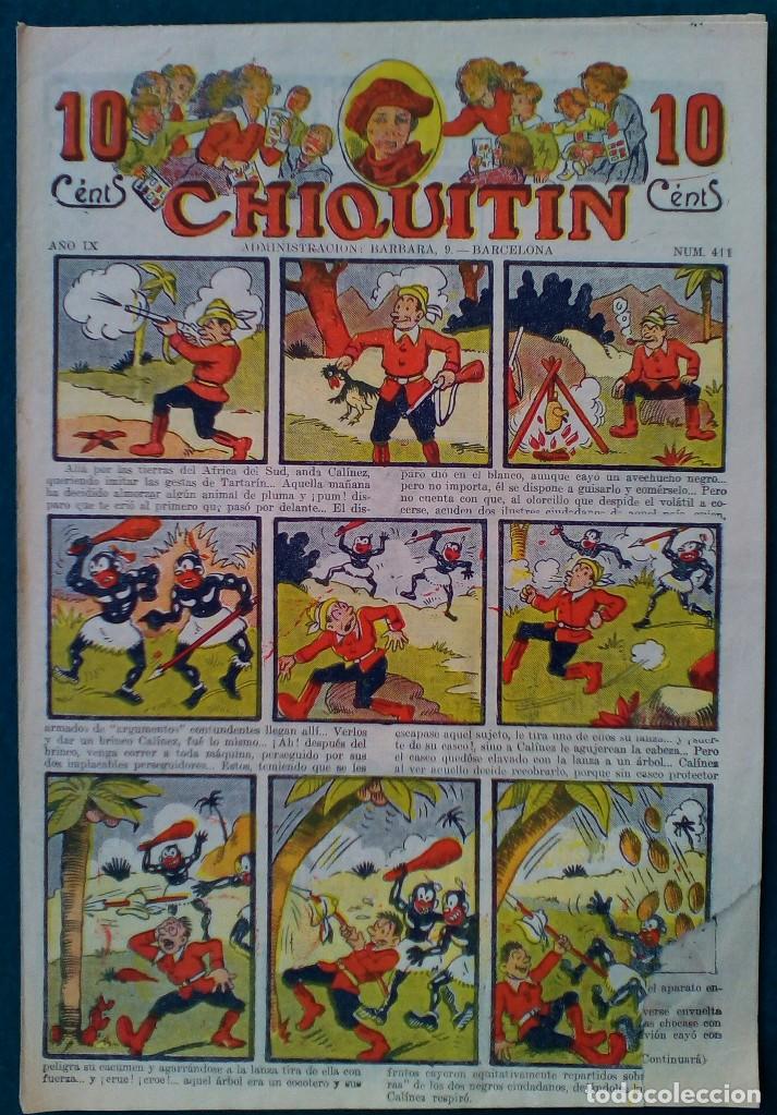 Tebeos: CHIQUITIN N&ordm; 411 - Foto 1