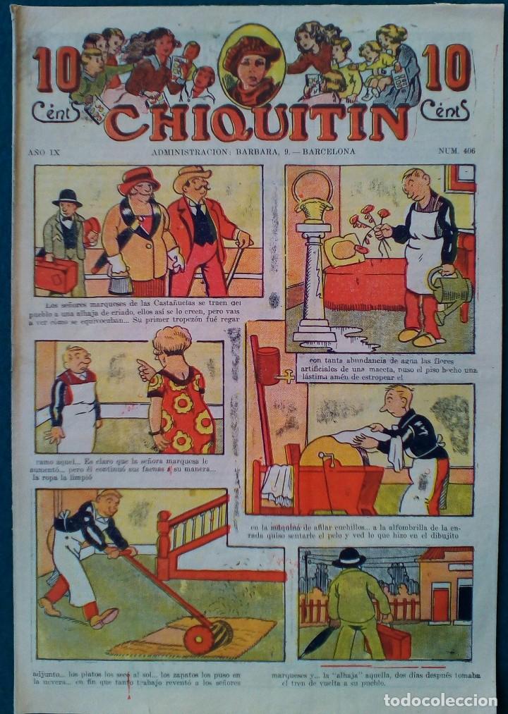 Tebeos: CHIQUITIN N&ordm; 406 - Foto 1