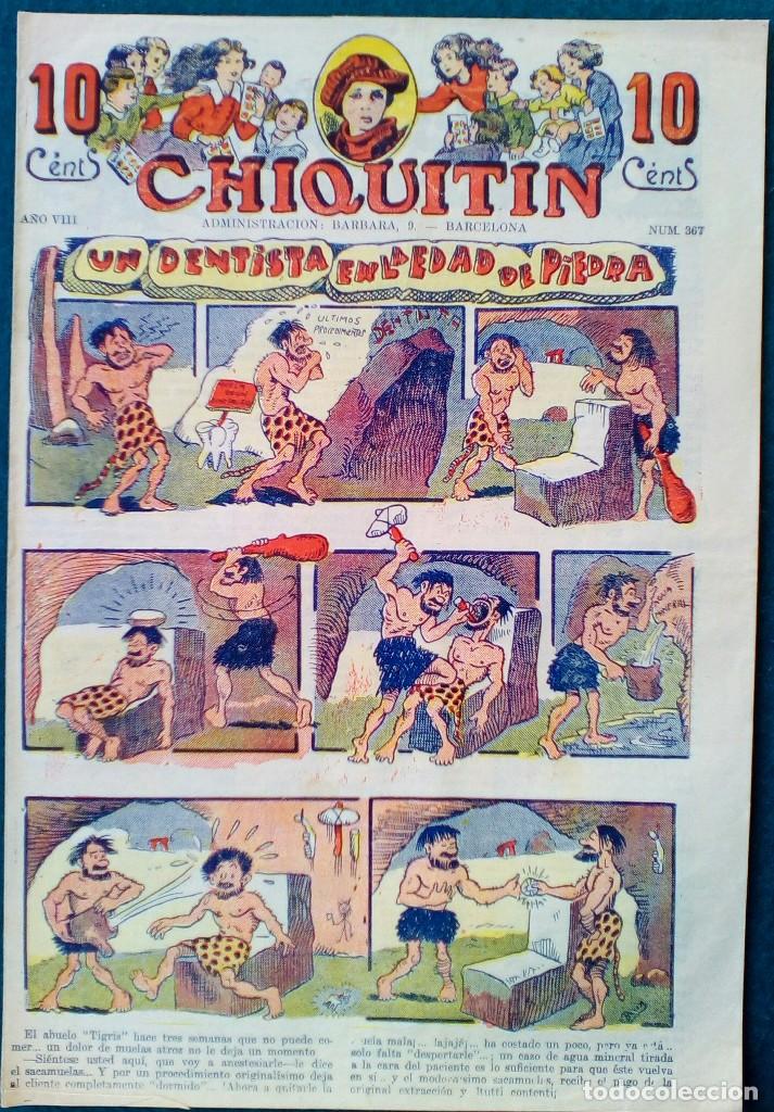 Tebeos: CHIQUITIN N&ordm; 367 - Foto 1