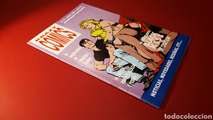 Tebeos: DE KIOSCO KRAZY COMICS 8 MAYO 1990 EDITORIAL COMPLOT - Foto 1