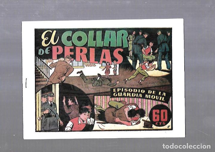 Tebeos: TEBEO. REEDICION. EL COLLAR DE PERLAS. EPISODIO DE LA GUARDIA MOVIL - Foto 1