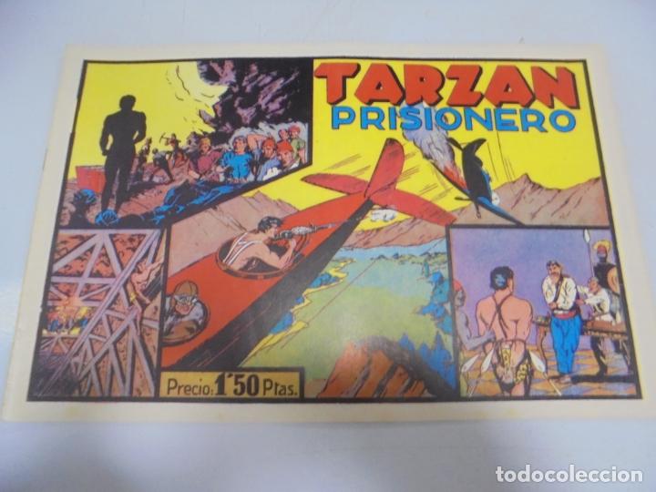 Tebeos: TEBEO. REEDICION. TARZAN PRISIONERO. 31 X 21CM - Foto 1