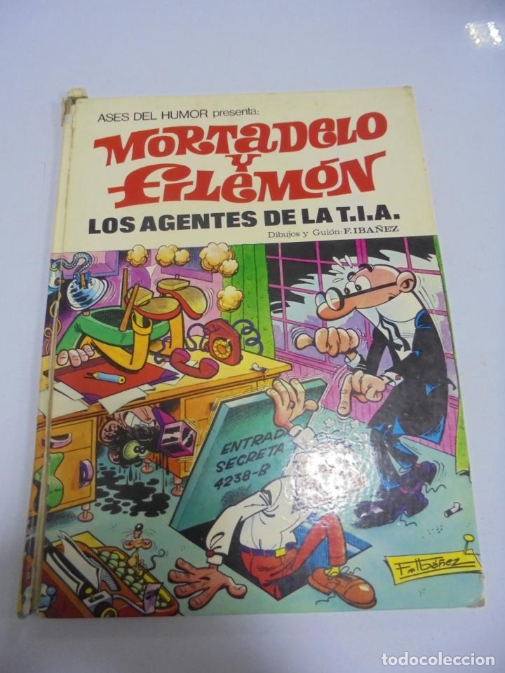 Tebeos: TEBEO. MORTADELO Y FILEMON. 1972. LOS AGENTES DE LA T.I.A. N&ordm; 6 - Foto 1