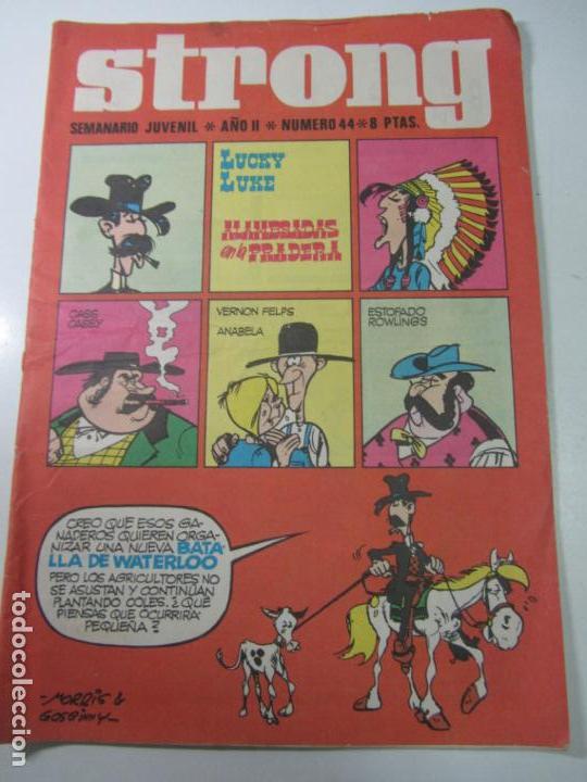 Tebeos: STRONG SEMANARIO JUVENIL A&Ntilde;O II. N&ordm; NUMERO 44. EDICIONES ARGOS JUVENIL ARX68