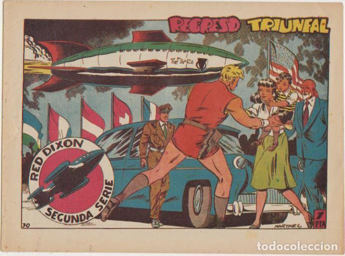 Tebeos: Red Dixon 2&ordf; n&ordm; 70. Marco 1955. DIF&Iacute;CIL. SIN ABRIR - Foto 1