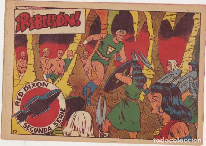 Tebeos: Red Dixon 2&ordf; n&ordm; 25. Marco 1955 - Foto 1