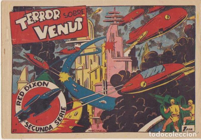 Tebeos: Red Dixon 2&ordf; n&ordm; 27. Marco 1955 - Foto 1