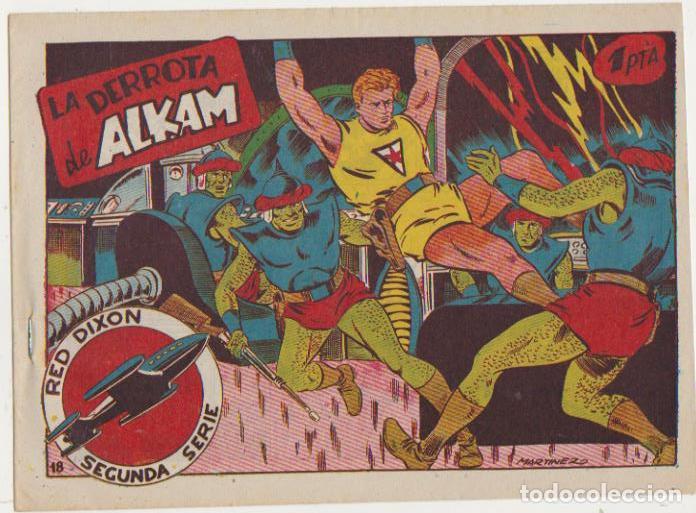 Tebeos: Red Dixon 2&ordf; n&ordm; 18. Marco 1955 - Foto 1